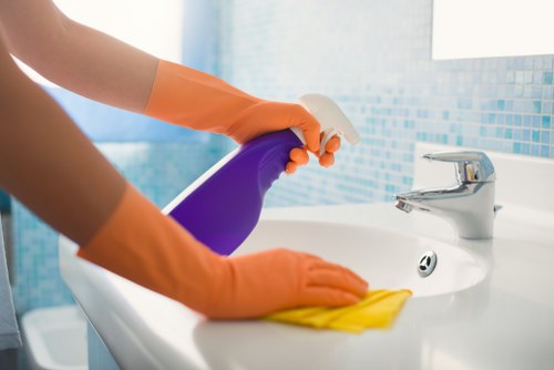 Cleaning product handling and risk awareness